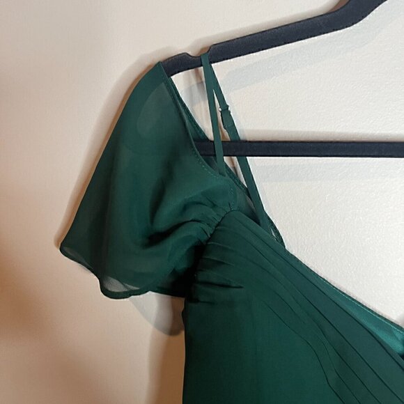 Birdy Grey Spence Convertible dress in Chiffon Emerald - Picture 6 of 9